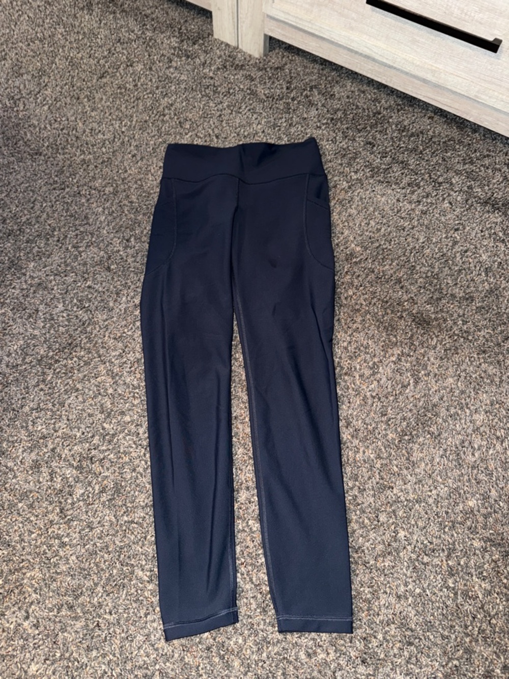 Old Navy Slate Blue High-Rise Ponte Leggings with Pockets